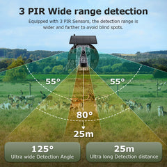 4G Hunting Camera Intelligent Positioning Support Temperature Detection