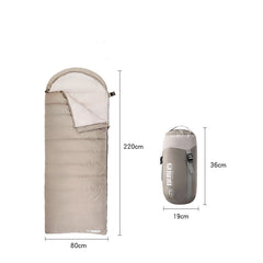 Sleeping Bag Light Thickened Cold Winter Down Adult Outdoor Camping Duck Down Sleeping Bag