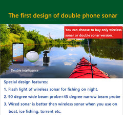 Wireless Mobile Phone Fish Finder Sonar
