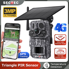 4G Hunting Camera Intelligent Positioning Support Temperature Detection